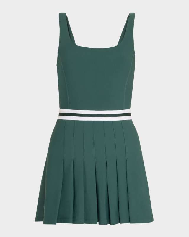 Peached Lucette Pleated Dress